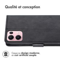 imoshion Étui de télephone portefeuille Oppo Reno 13 Pro - Noir