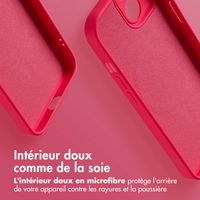 imoshion Coque Couleur avec MagSafe Apple iPhone 15 - Neon Pink