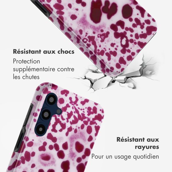 Selencia Coque arrière Vivid Samsung Galaxy A16 - Cosmic Orchid