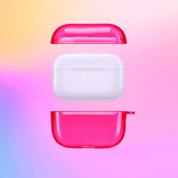 imoshion Coque Néon Apple AirPods Pro 2  - Rose Fluo