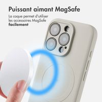imoshion Coque Couleur avec MagSafe Apple iPhone 16 Pro Max - Beige