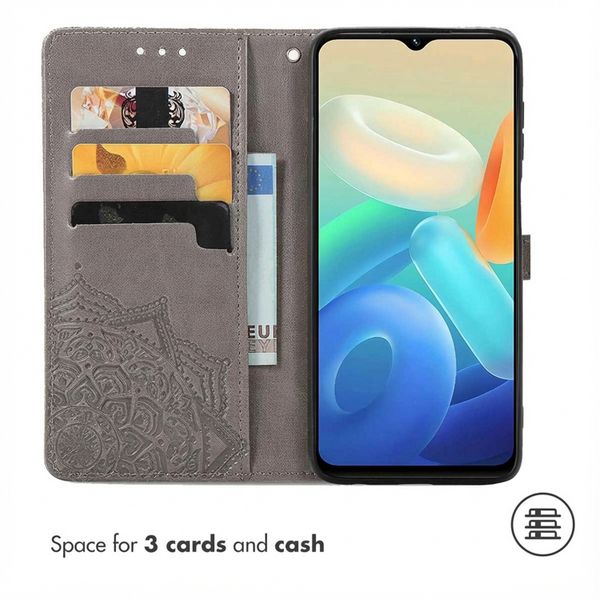 imoshion Etui de télephone Mandala Oppo A77 - Gris