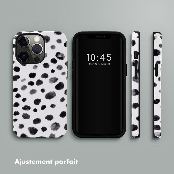 Selencia Coque arrière Vivid Tough iPhone 13 Pro  - Trendy Leopard