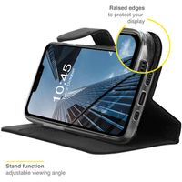 Accezz Étui de téléphone portefeuille Wallet Apple iPhone 13 Pro - Noir
