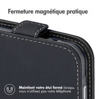 Accezz Étui à rabat Samsung Galaxy A37 (5G) - Noir