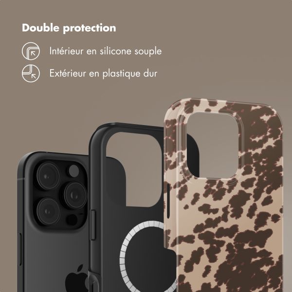 Selencia Coque arrière Vivid avec MagSafe Apple iPhone 16 Pro - Country Moo'd