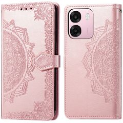 imoshion Etui de télephone Mandala Oppo A6 (5G) - Rose Gold