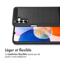 imoshion Coque Brushed Samsung Galaxy A14 (5G/4G) - Noir