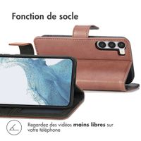imoshion Étui de télephone portefeuille Samsung Galaxy S23 - Marron