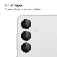 imoshion Lot de 2 protections d'objectif de caméra Samsung Galaxy S24 - Noir