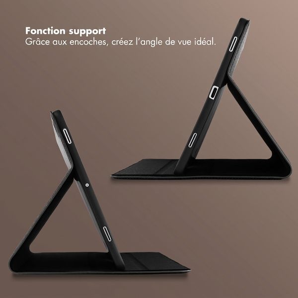 Selencia Coque tablette Riva Samsung Galaxy Tab S11 - Noir