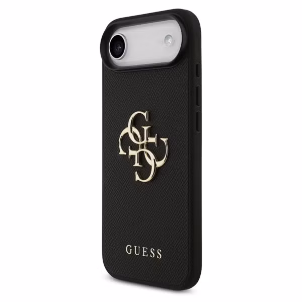 Guess Coque Big 4G Logo Grained Apple iPhone Air - Noir