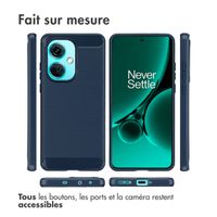imoshion Coque Brushed OnePlus Nord CE 3 - Bleu foncé