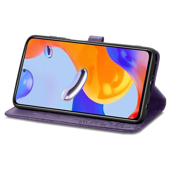 imoshion Etui de téléphone portefeuille Mandala Xiaomi Redmi Note 11 Pro - Violet