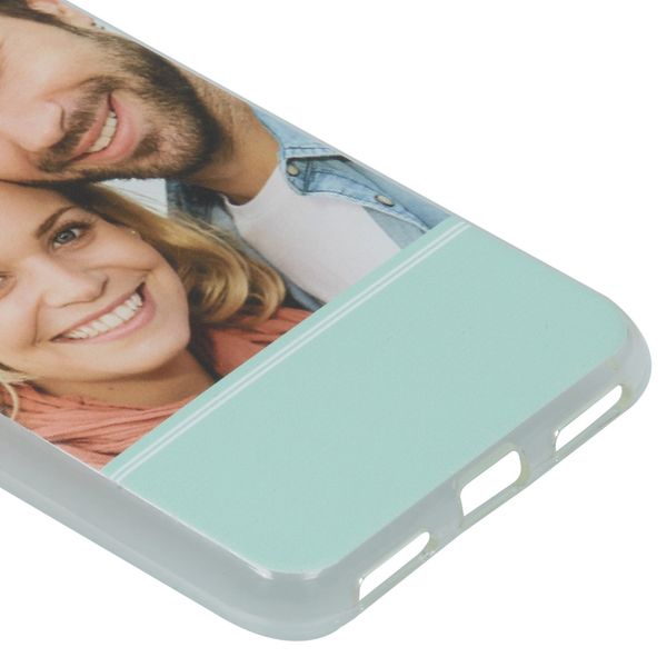 Concevez votre propre coque en gel Huawei Y6s - Transparent