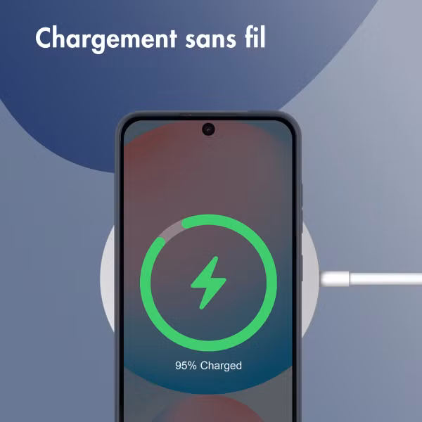 imoshion Coque Couleur Samsung Galaxy S24 FE - Bleu foncé