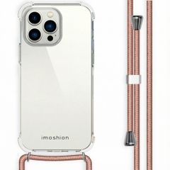 imoshion Coque avec dragonne Apple iPhone 14 Pro Max - Rose Doré