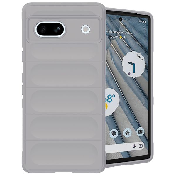 imoshion Coque arrière EasyGrip Google Pixel 7a - Gris