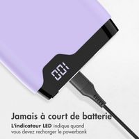 imoshion Batterie externe - 20.000 mAh - Quick Charge et Power Delivery - Lilas