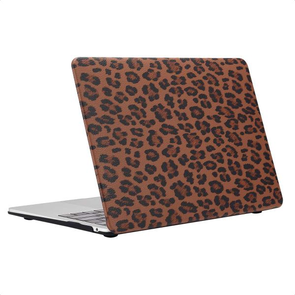 Selencia Coque Laptop Sabi Apple MacBook Air 13 pouces (2018-2020) - Mocha Brown