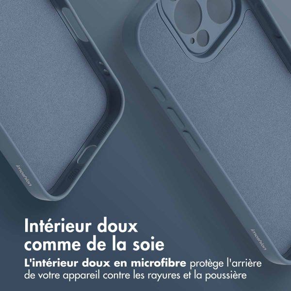 imoshion Coque Couleur avec MagSafe Apple iPhone 16 Pro - Bleu foncé