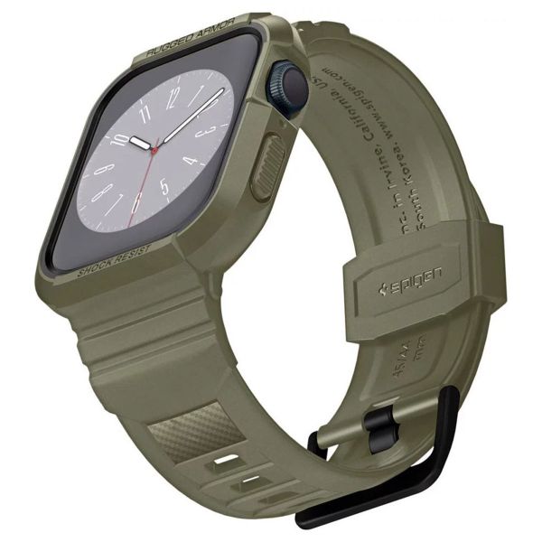 Spigen Rugged Armor™ Pro Case Apple Watch 44 mm / 45 mm - Kaki