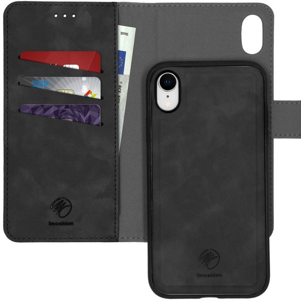 imoshion Etui de téléphone 2-en-1 amovible iPhone Xr - Noir