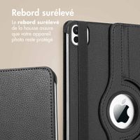 imoshion Coque tablette rotatif à 360° iPad 10 (2022) 10.9 pouces - Noir