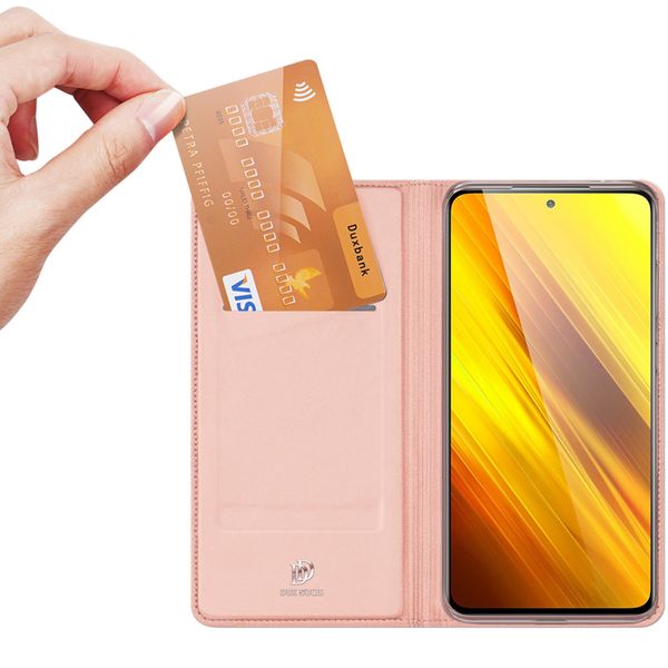 Dux Ducis Étui de téléphone Slim Xiaomi Poco X3 (Pro) - Rose Champagne