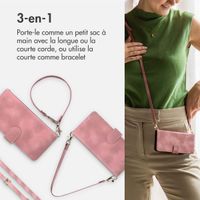 imoshion Etui de télephone portefeuille avec cordon Samsung Galaxy A35 - Rose