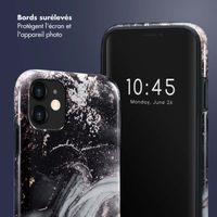 Selencia Coque arrière Vivid Tough iPhone 11 - Chic Marble Black