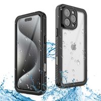 Redpepper Coque imperméable Dot Plus iPhone 16 Pro - Noir