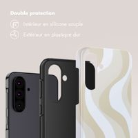 Selencia Coque arrière Vivid Samsung Galaxy A36 / A56 - Desert Waves Beige