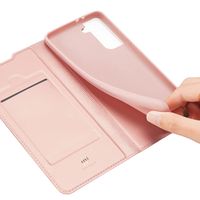 Dux Ducis Étui de téléphone Slim Galaxy S21 Plus - Rose Champagne