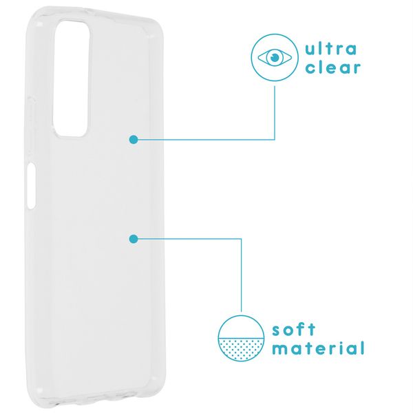 imoshion Softcase Back Cover Huawei P Smart (2021) - Transparent