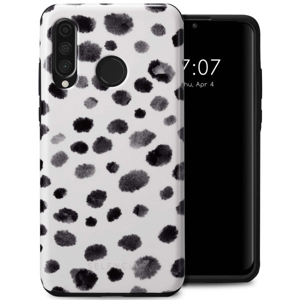 Selencia Coque arrière Vivid Huawei P30 Lite - Trendy Leopard