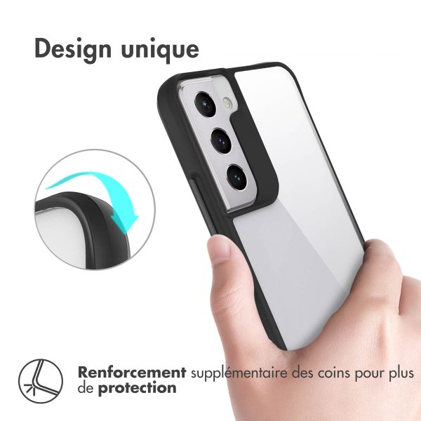 imoshion Coque Rugged Hybrid Samsung Galaxy S22 - Noir