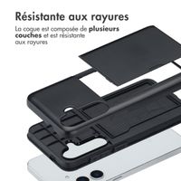 imoshion Coque arrière avec porte-cartes Samsung Galaxy S25 Plus - Noir
