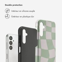 Selencia Coque arrière Vivid Tough Samsung Galaxy A14 (5G/4G) - Groovy Sage Green