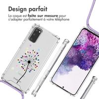 imoshion Coque Design avec cordon Samsung Galaxy S20 - Sandstone Dandelion