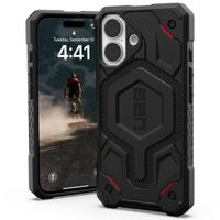 UAG Coque arrière Monarch Pro iPhone 16 - Kevlar Black