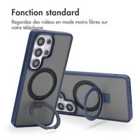 Accezz Coque Ring Stand avec MagSafe Samsung Galaxy S26 Ultra - Bleu