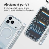imoshion Coque MagSafe avec cordon amovible Apple iPhone 17 Pro - Transparent