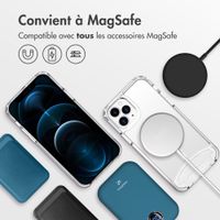imoshion Coque MagSafe avec cordon amovible Apple iPhone 12 (Pro) - Transparent