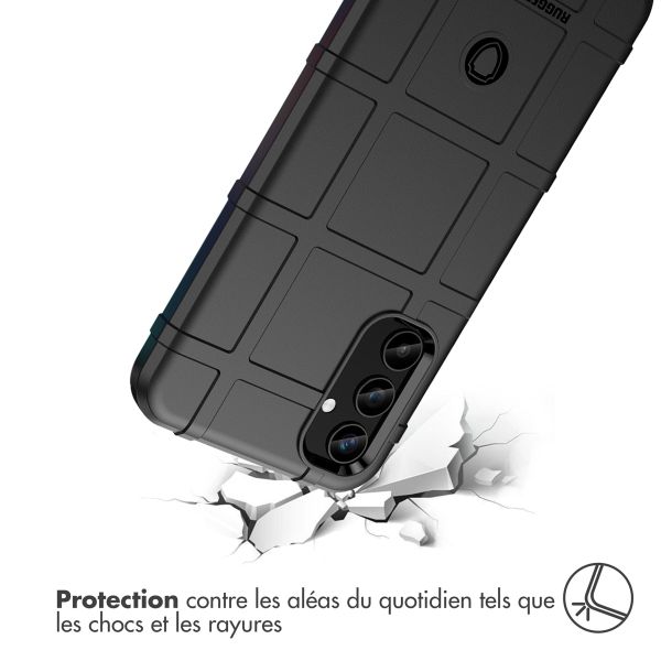 imoshion Coque Rugged Shield Samsung Galaxy A25 (5G) - Noir