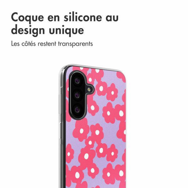 imoshion Coque design pour Samsung Galaxy A26 - Dusty Rose Blossoms