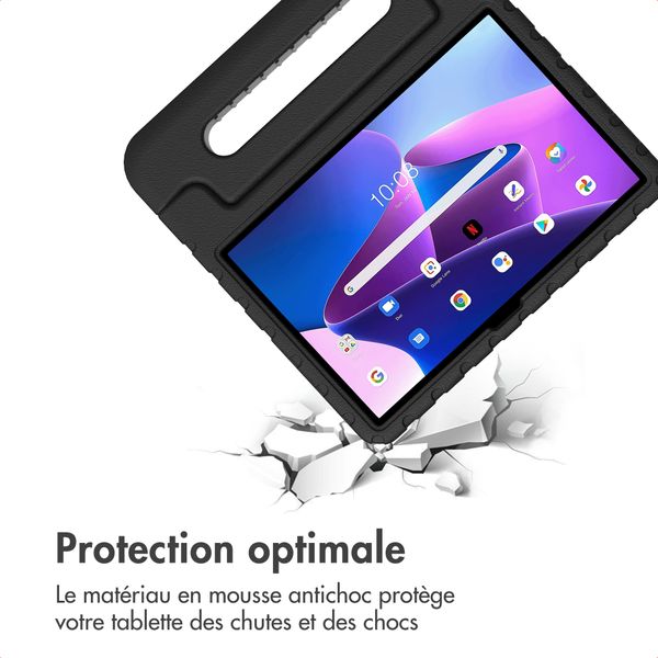 imoshion Coque kidsproof avec poignée Lenovo Tab M10 (3rd gen) - Noir