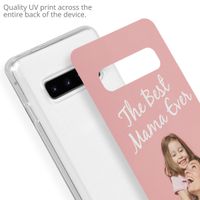 Concevez votre propre coque en gel Samsung Galaxy S10 - Transparent