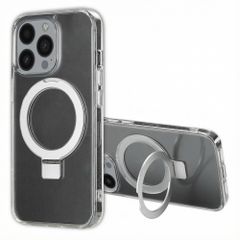 Accezz Coque Ring Stand avec MagSafe Apple iPhone 13 Pro - Transparent
