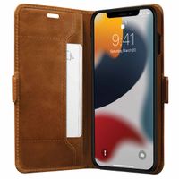 dbramante1928 Étui de téléphone portefeuille Apple iPhone 13 - Brun